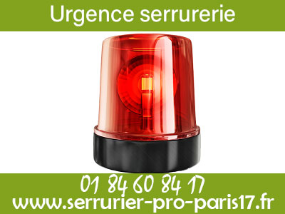 Urgence serrurier Paris 17